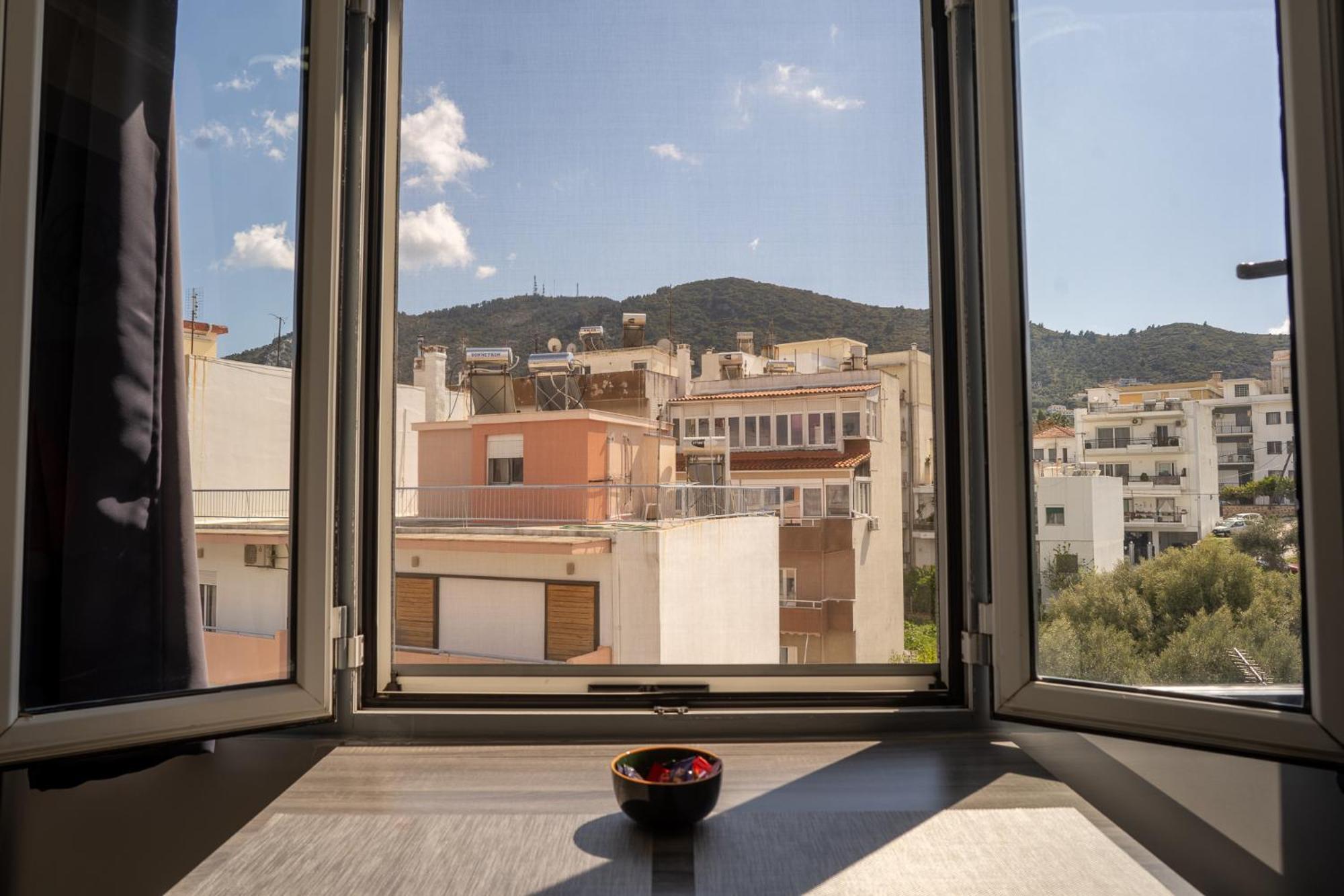 Loft Life Studio Mytilene View Eksteriør billede